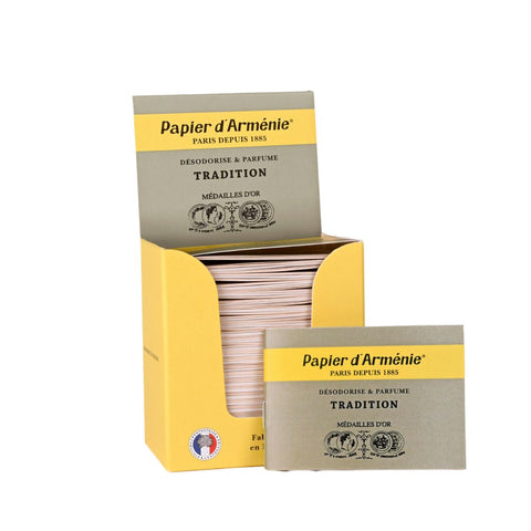 Papier D'Armenie Incense Paper  - (pack of 30 with display case)